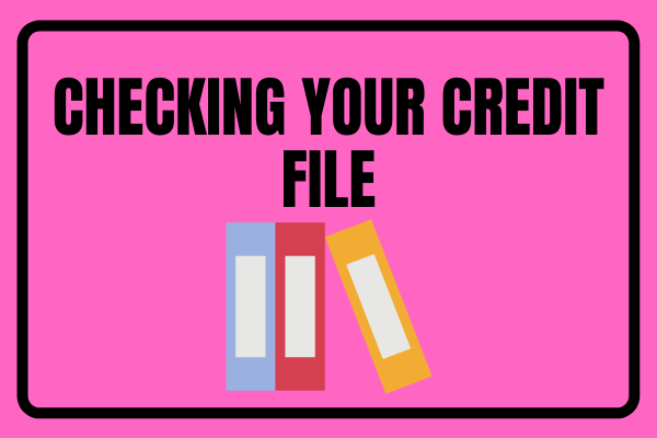 Checking Your Credit File
