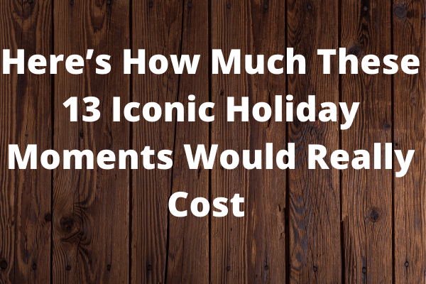 Here’s How Much These 13 Iconic Holiday Moments Would Really Cost  