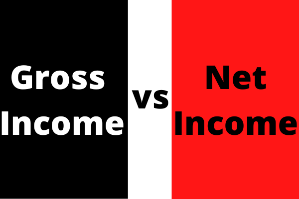 Gross Income vs Net Income      