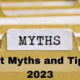 Credit Myths and Tips for 2023